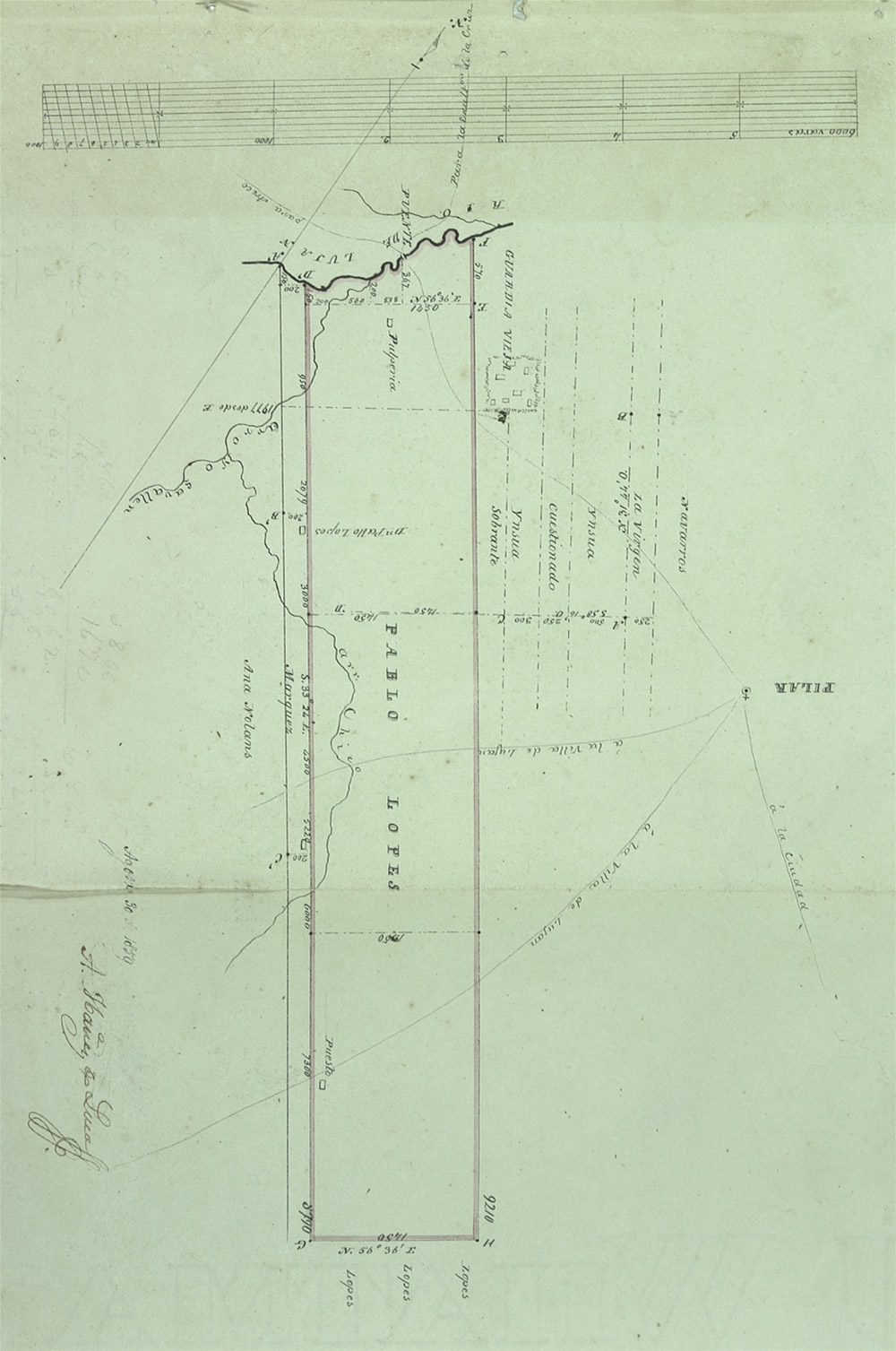 plano 14 de Ibaniez de Luca de 1859